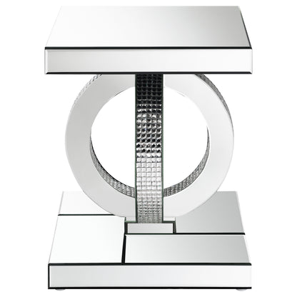 Breena Mirrored Coffee and End Table Set