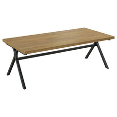 Colmar Engineered Wood Coffee Table Set Golden Oak