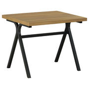 Colmar Engineered Wood Coffee Table Set Golden Oak