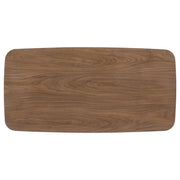 Juego de mesa de centro rectangular Radley en color negro