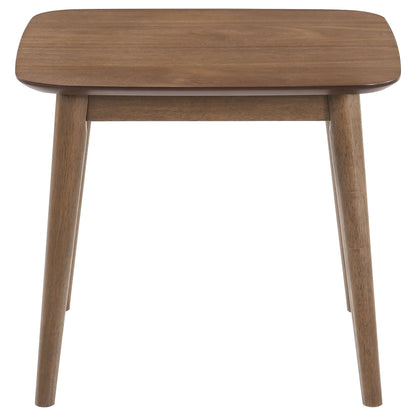 Juego de mesa de centro rectangular Radley en color negro