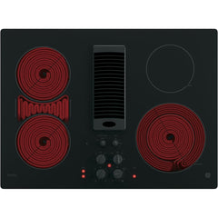  GE Profile 30-inch Built-In Electric Cooktop PP9830DRBB IMAGE 2