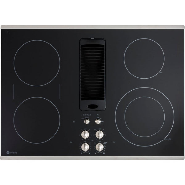 GE Profile 30-inch Built-In Electric Cooktop PP9830SRSS
