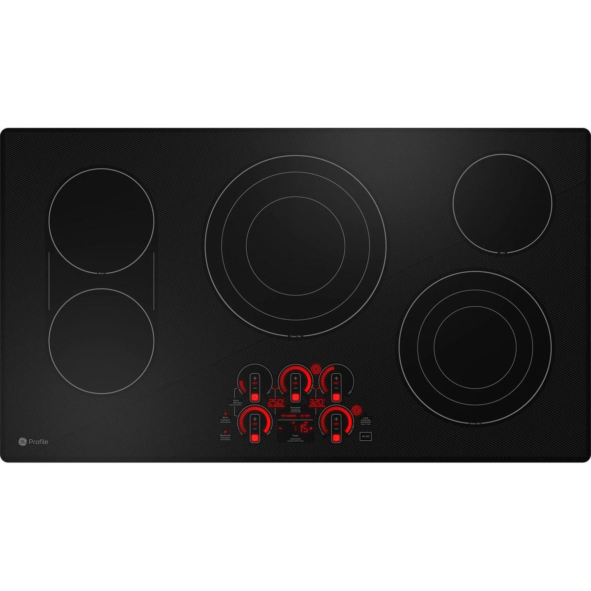  GE Profile 36-inch Built-In Electric Cooktop PEP9036DTBB IMAGE 2