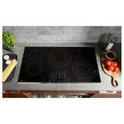  GE Profile 36-inch Built-In Electric Cooktop PEP9036STSS IMAGE 1