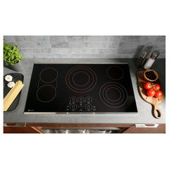  GE Profile 36-inch Built-In Electric Cooktop PEP9036STSS IMAGE 1