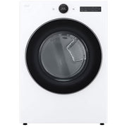  LG 7.4 cu.ft. Gas Dryer with Steam Technology DLGX5501W IMAGE 1