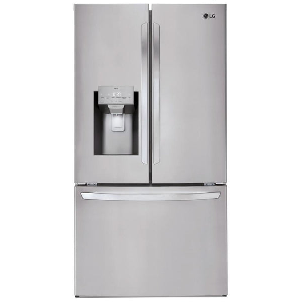 LG 36-inch 27.7 cu. ft. 3-Door French Door Refrigerator with Smart Diagnosis LRFS28XBS