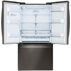  LG 36-inch 27.7 cu. ft. 3-Door French Door Refrigerator with Smart Diagnosis LRFS28XBD IMAGE 3