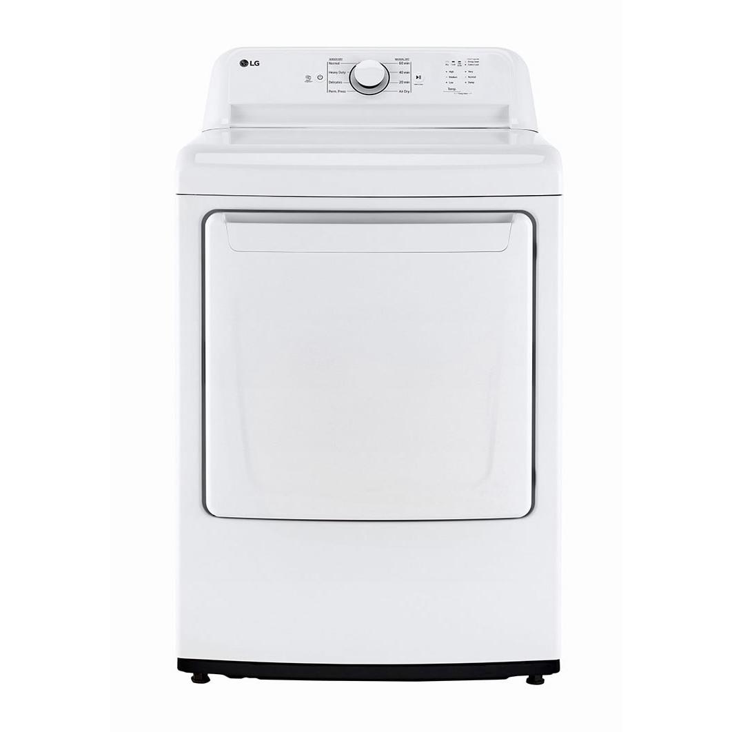  LG 7.3 cu. ft. Electric Dryer with Smart Diagnosis DLE6100W IMAGE 1