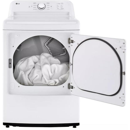  LG 7.3 cu. ft. Electric Dryer with Smart Diagnosis DLE6100W IMAGE 6