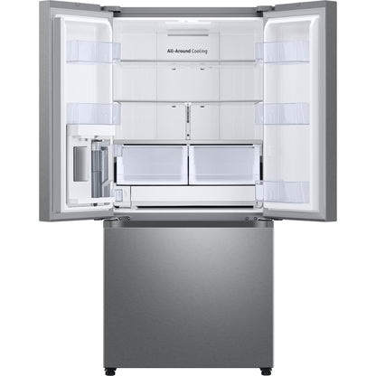 Samsung 33-inch, 24.5 cu. ft. French 3-Door Refrigerator with Beverage Center™ RF25C5551SR/AA IMAGE 2