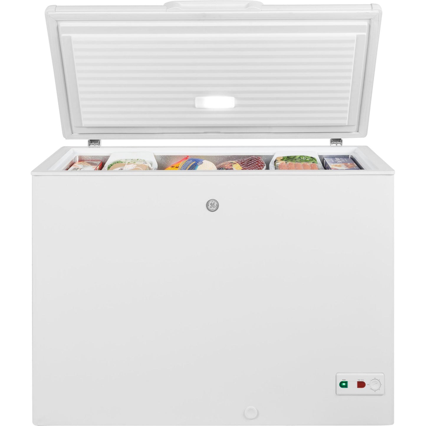 GE 10.7 cu. ft. Chest Freezer with adjustable temperature control FCM11SRWW IMAGE 2