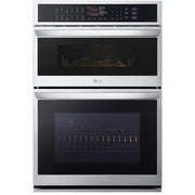  LG 30-inch, 6.4 cu.ft. Built-in Combination Wall Oven with ThinQ® Technology WCEP6427F IMAGE 1
