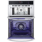  LG 30-inch, 6.4 cu.ft. Built-in Combination Wall Oven with ThinQ® Technology WCEP6427F IMAGE 4