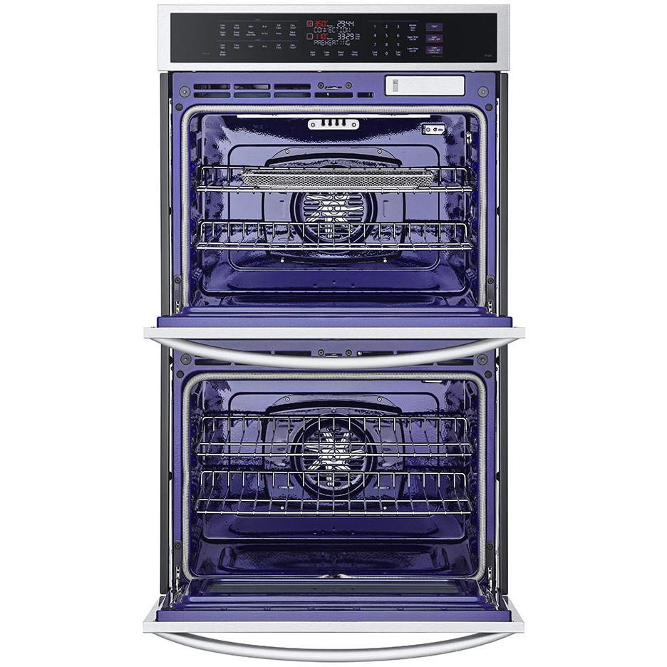 LG 30-inch, 9.4 cu.ft. Built-in Double Wall Oven with ThinQ® Technology WDEP9427F IMAGE 4