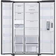  Samsung 36-inch, 22.6 cu. ft. Counter-Depth Side-by-Side Refrigerator with Beverage Center™ RS23CB7600QLAA IMAGE 5
