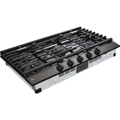  LG 36" Built-In Gas Cooktop CBGJ3623D IMAGE 2