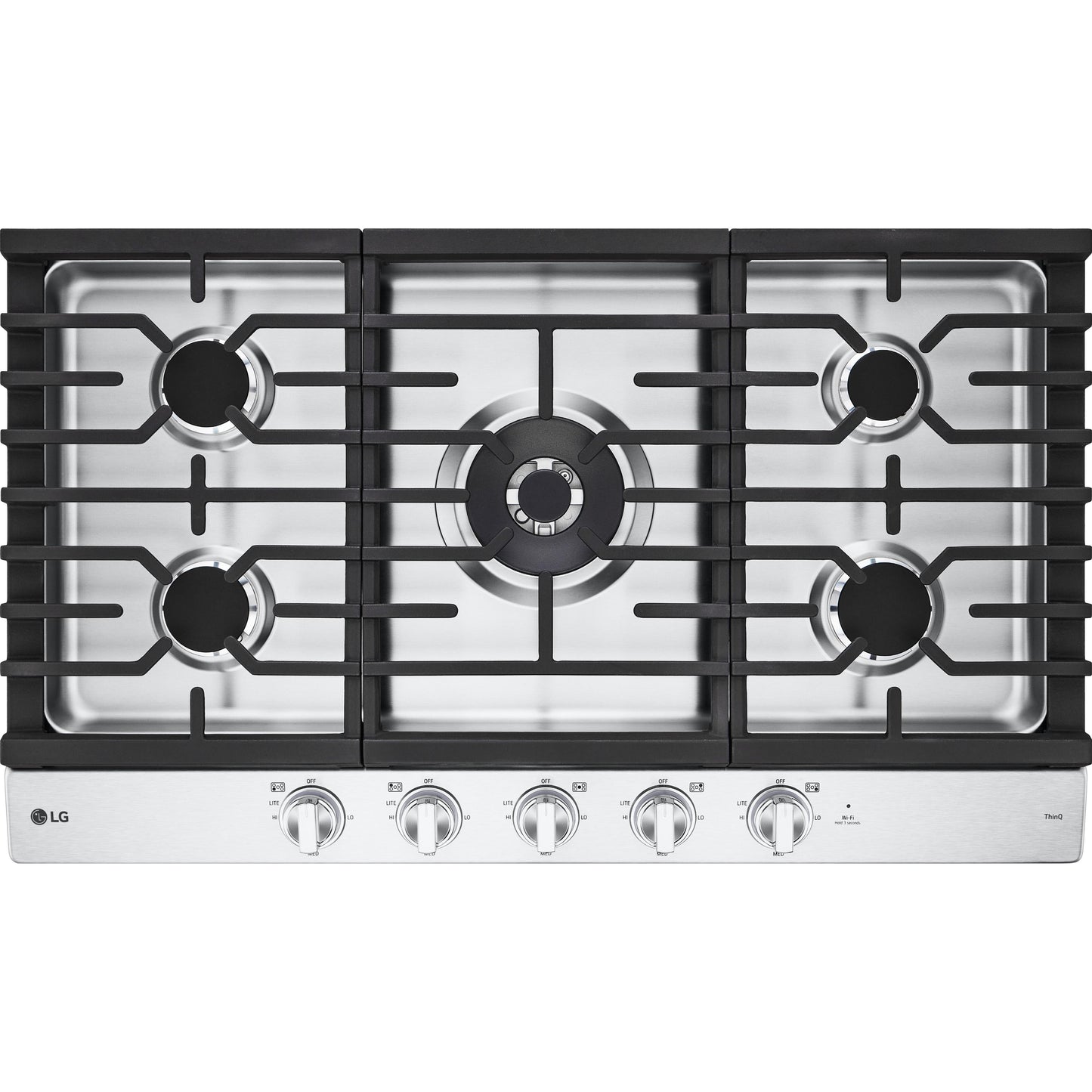 LG 36" Built-In Gas Cooktop CBGJ3627S IMAGE 1