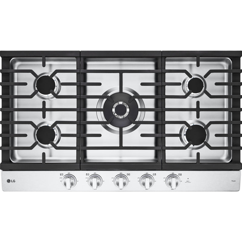 LG 36" Built-In Gas Cooktop CBGJ3627S