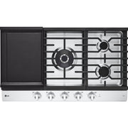  LG 36" Built-In Gas Cooktop CBGJ3627S IMAGE 2
