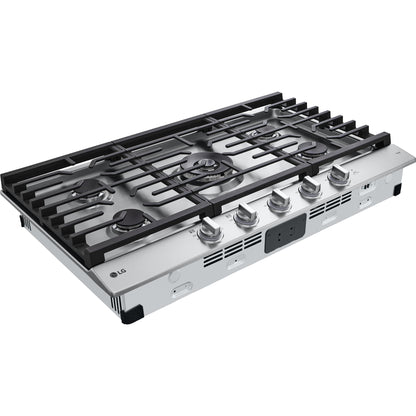 LG 36" Built-In Gas Cooktop CBGJ3627S IMAGE 4
