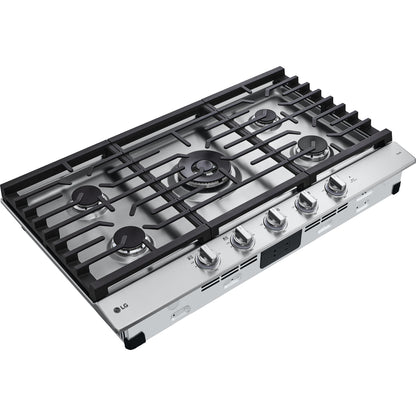 LG 36" Built-In Gas Cooktop CBGJ3627S IMAGE 6