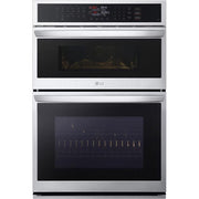  LG 30-inch, 6.4 cu. ft. Built-in Combination Wall Oven with ThinQ® Technology WCEP6423F IMAGE 1