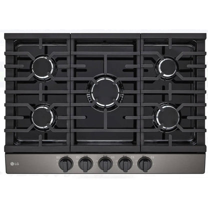  LG 30-inch Built-in Gas Cooktop CBGJ3023D IMAGE 1