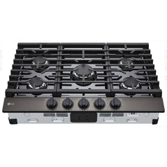  LG 30-inch Built-in Gas Cooktop CBGJ3023D IMAGE 3