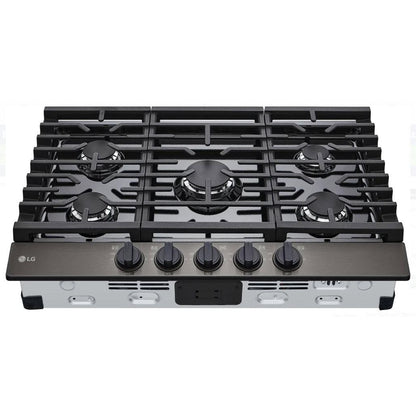  LG 30-inch Built-in Gas Cooktop CBGJ3023D IMAGE 3