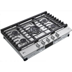  LG 30-inch Built-in Gas Cooktop with ThinQ® Technology CBGJ3027S IMAGE 2