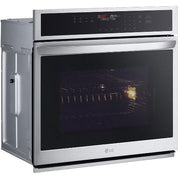  LG 30-inch, 4.7 cu. ft. Built-in Single Wall Oven with Convection Technology WSEP4723F IMAGE 2