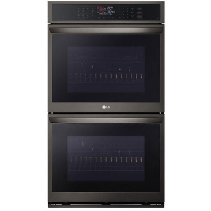 LG 30-inch, 9.4 cu. ft. Built-in Double Wall Oven with Convection Technology WDEP9423D IMAGE 1