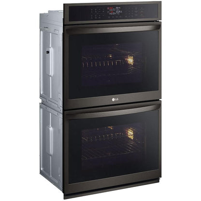 LG 30-inch, 9.4 cu. ft. Built-in Double Wall Oven with Convection Technology WDEP9423D IMAGE 2