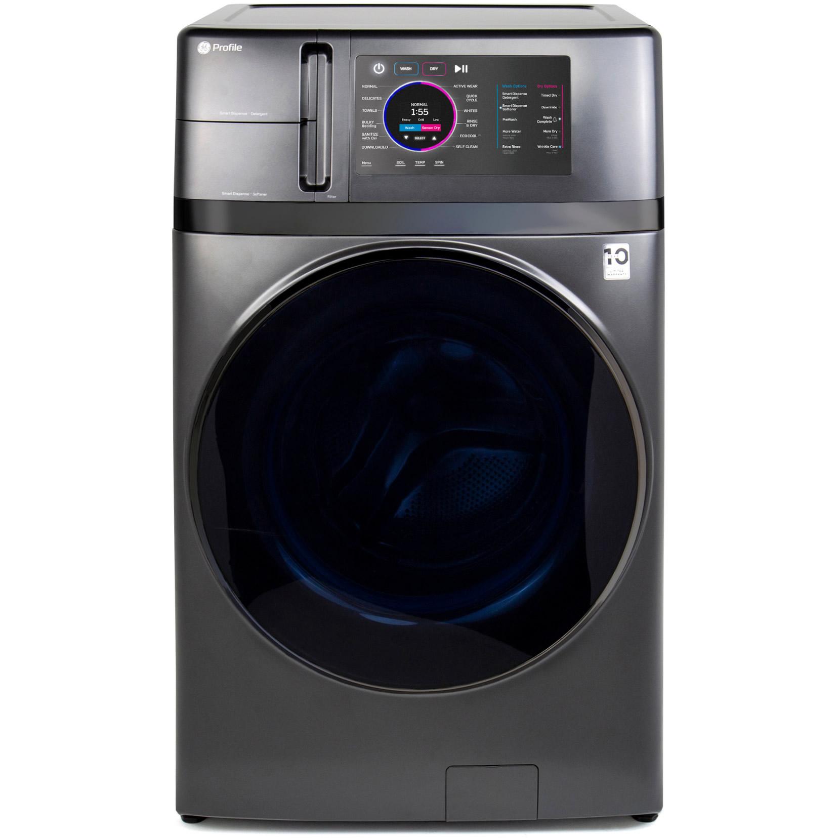  GE Profile All-in-One Electric Laundry Center with Fast Airflow Drying System PFQ97HSPVDS IMAGE 1
