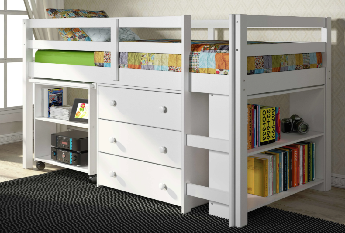 LOW LOFT HDBD/FTBD/SLATS/RAILS/LADDER