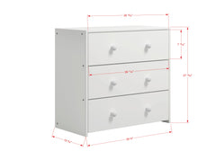LOW LOFT 3 DRAWER CHEST