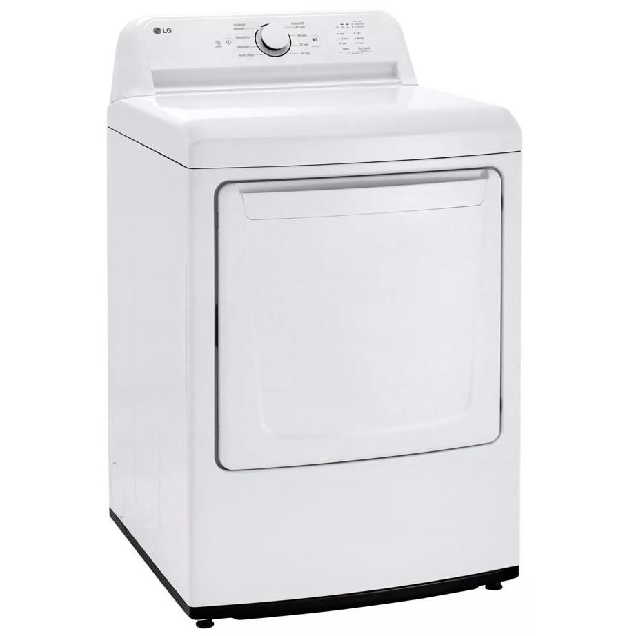  LG 7.3 cu. ft. Gas Dryer with Smart Diagnosis DLG6101W IMAGE 2