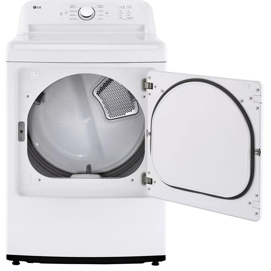  LG 7.3 cu. ft. Gas Dryer with Smart Diagnosis DLG6101W IMAGE 4