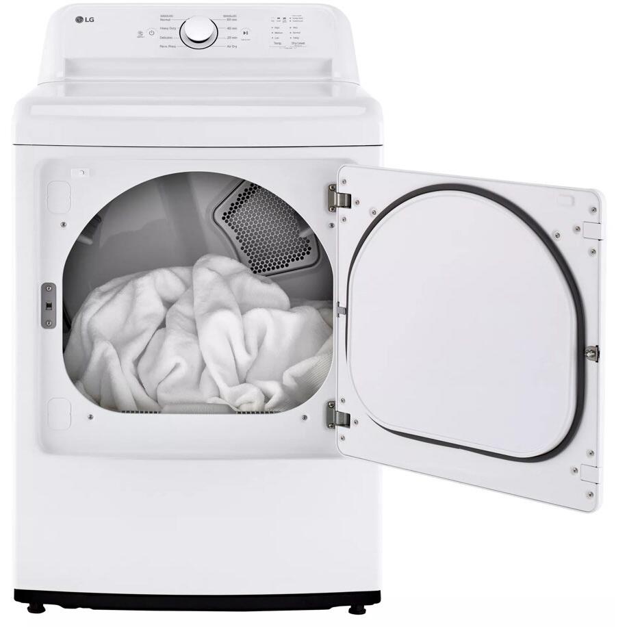 LG 7.3 cu. ft. Gas Dryer with Smart Diagnosis DLG6101W IMAGE 6