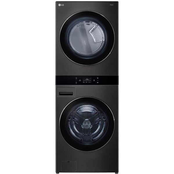 LG Stacked Washer/Dryer Gas Laundry Center with TurboWash™ 360 Technology WKGX301HBA