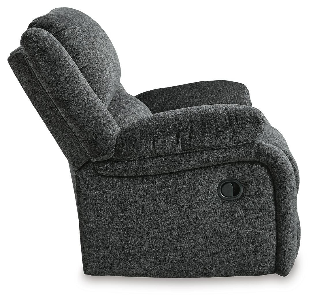 Draycoll Reclining Loveseat and 2 Recliners