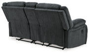 Draycoll DBL Rec Loveseat w/Console