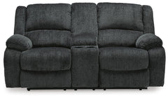 Draycoll DBL REC PWR Loveseat w/Console
