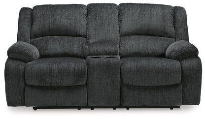 Draycoll DBL REC PWR Loveseat w/Console