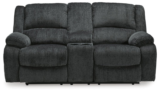 Draycoll DBL REC PWR Loveseat w/Console