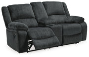 Draycoll Reclining Loveseat and 2 Recliners