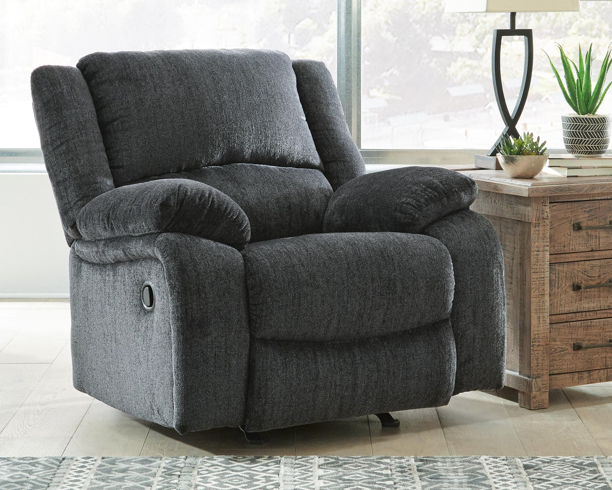 Draycoll Reclining Loveseat with Console and Recliner