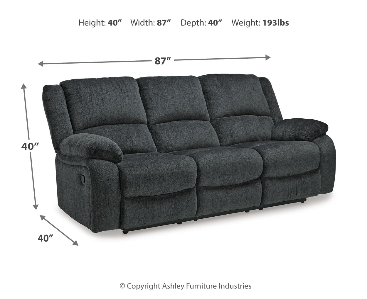 Draycoll Reclining Sofa